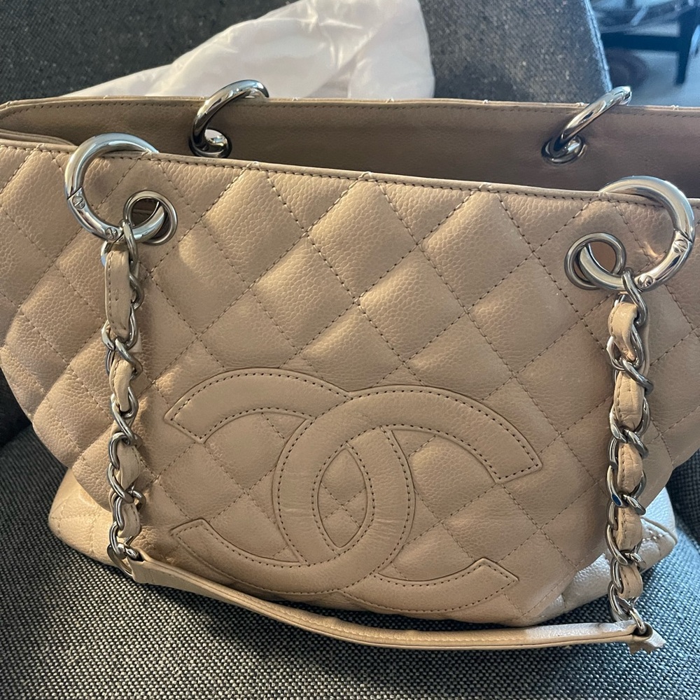 Chanel Caviar Grand Shopping Tote Circa 2008